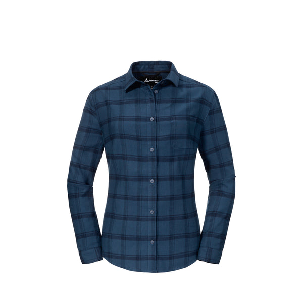 Holzfäller WORK Damen Blau – Vorderansicht