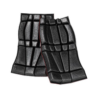Kniepolster Unisex Tiefschwarz – Vorderansicht