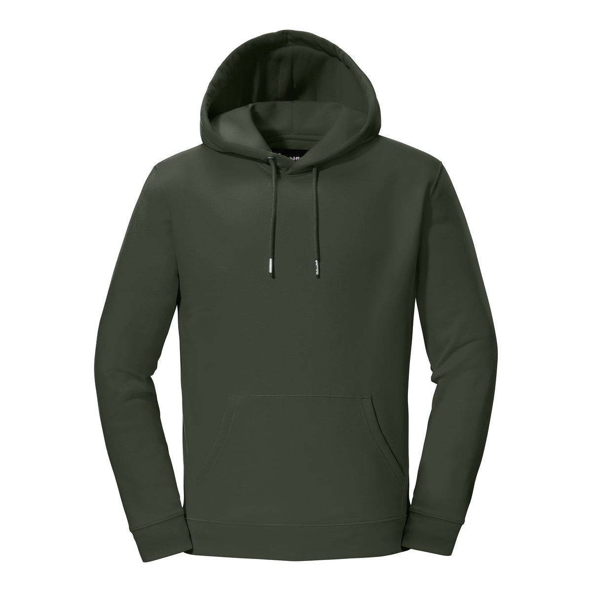 Lieblings Hoody GOTS90 Unisex Dunkelgrün – Vorderansicht