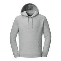 Lieblings Hoody Unisex Hellgrau meliert – Vorderansicht