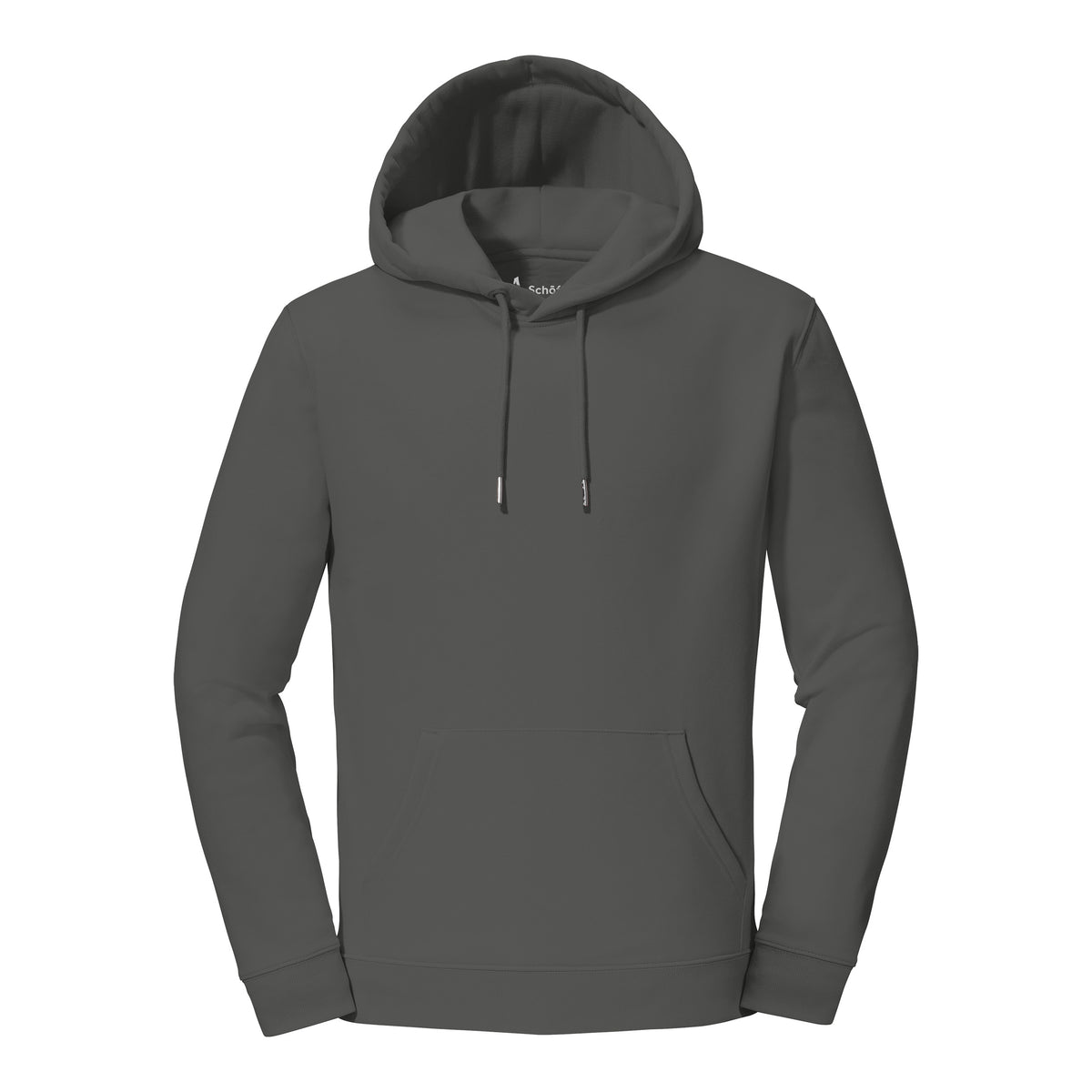 Lieblings Hoody GOTS90 Unisex Dunkelgrau – Vorderansicht