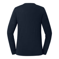 Lieblings Longsleeve WW Damen Dunkelblau – Rückansicht