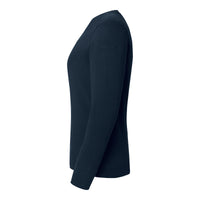 Lieblings Longsleeve WW Damen Dunkelblau – Seitenansicht