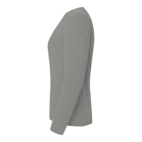 Lieblings Longsleeve WW Damen Hellgrau – Seitenansicht