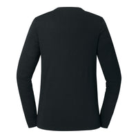 Lieblings Longsleeve WW Damen Schwarz – Rückansicht