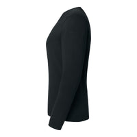 Lieblings Longsleeve WW Damen Schwarz – Seitenansicht