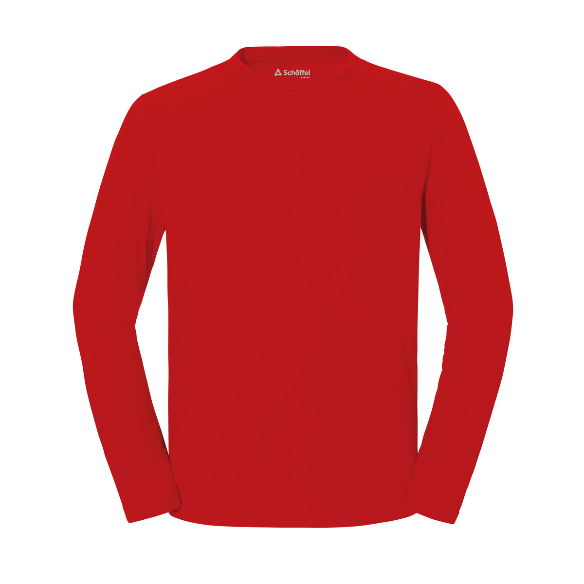 Lieblings Longsleeve WW Herren Rot – Vorderansicht