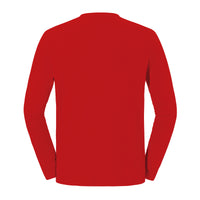 Lieblings Longsleeve WW Herren Rot – Rückansicht
