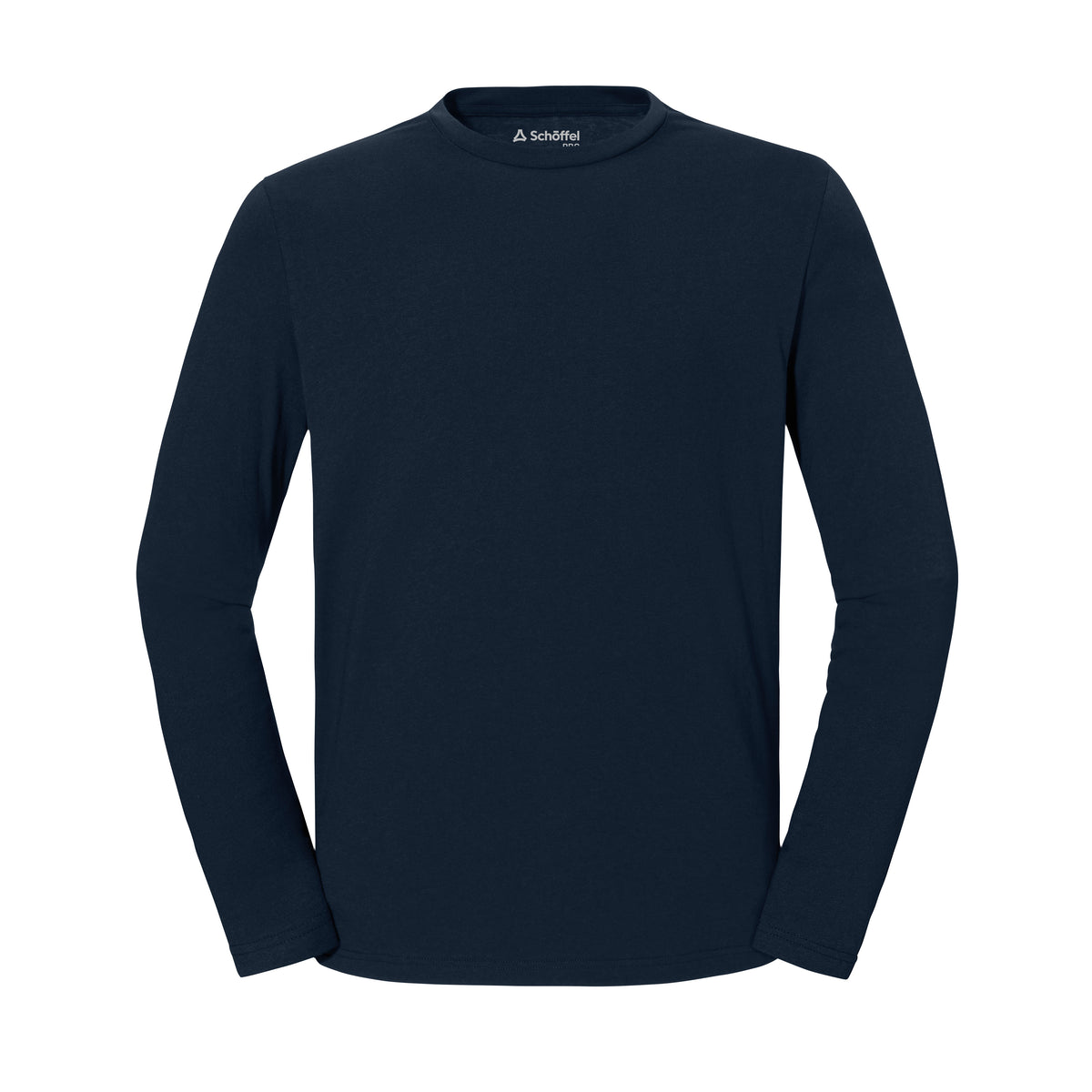 Lieblings Longsleeve WW Herren Dunkelblau – Vorderansicht