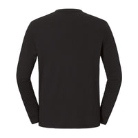 Lieblings Longsleeve WW Herren Schwarz – Rückansicht