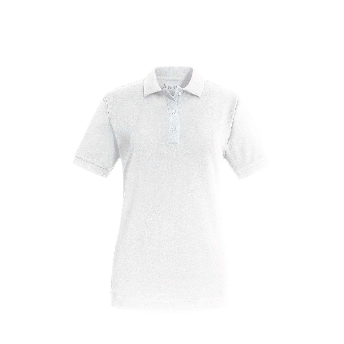 Lieblings Polo CW GOTS Damen Weiß – Vorderansicht