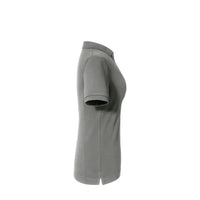 Lieblings Polo CW GOTS Damen Grau meliert – Seitenansicht
