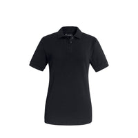 Lieblings Polo CW GOTS Damen Schwarz – Vorderansicht