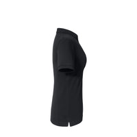 Lieblings Polo CW GOTS Damen Schwarz – Seitenansicht