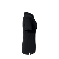 Lieblings Polo CW GOTS Damen Tiefschwarz – Seitenansicht