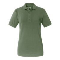 Lieblings Polo heavy WW Damen Grün – Vorderansicht