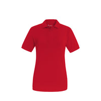 Lieblings Polo WW Damen Rot – Vorderansicht