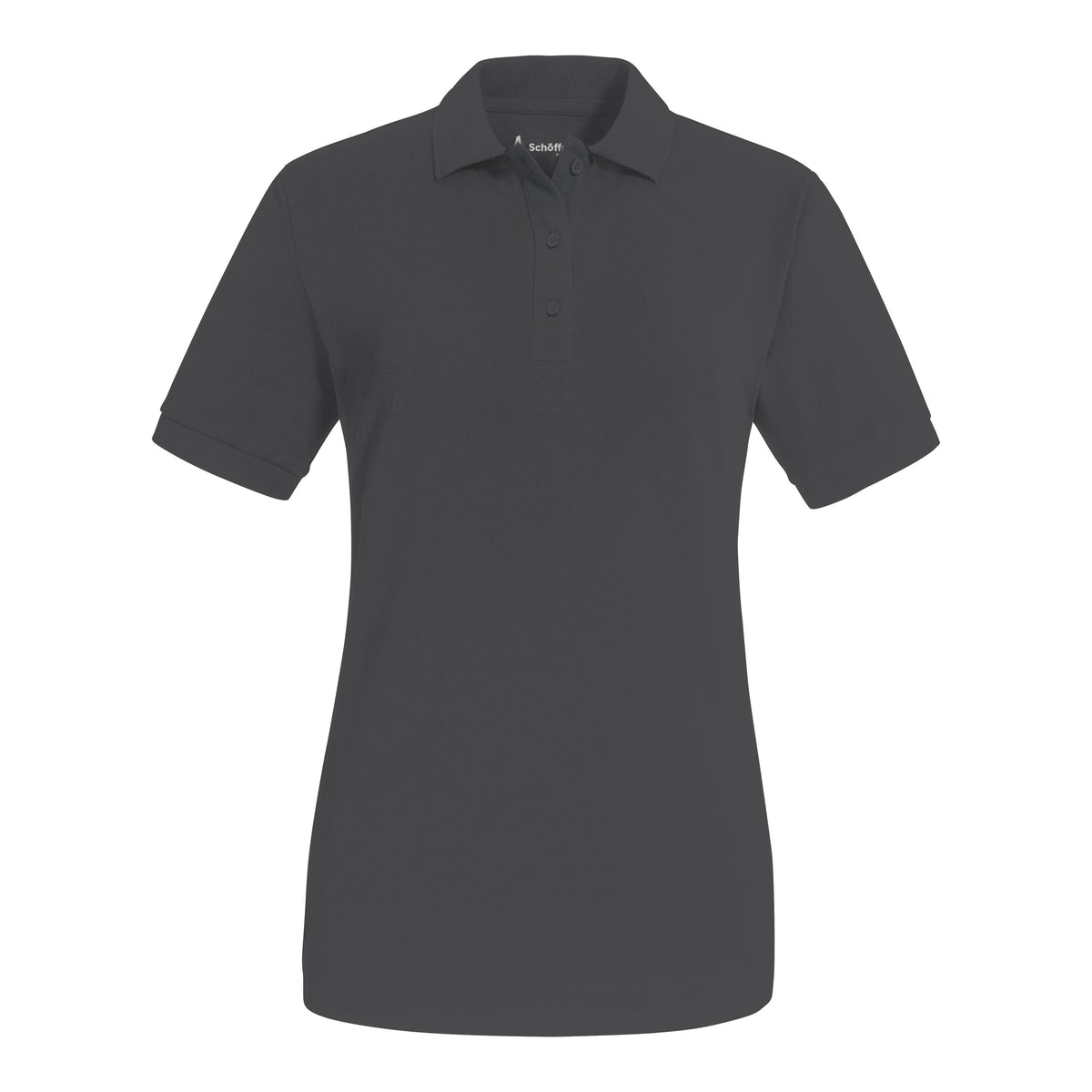 Lieblings Polo WW Damen Dunkelgrau – Vorderansicht