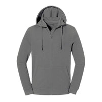 Lieblings Sweatjacke GOTS85 Unisex Grau meliert – Vorderansicht