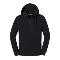 Lieblings Sweatjacke GOTS85 Unisex Schwarz – Vorderansicht