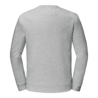 Lieblings Sweatshirt Unisex Hellgrau meliert – Rückansicht