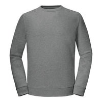 Lieblings Sweatshirt GOTS90 Unisex Grau meliert – Vorderansicht