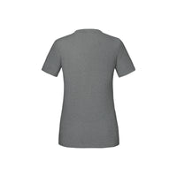 Lieblings T-Shirt GOTS Damen Grau meliert – Rückansicht