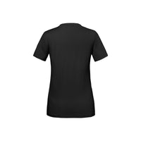 Lieblings T-Shirt GOTS Damen Schwarz – Rückansicht
