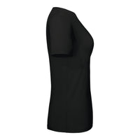 Lieblings T-Shirt GOTS Damen Schwarz – Seitenansicht