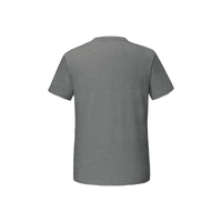 Lieblings T-Shirt GOTS Herren Grau meliert – Rückansicht
