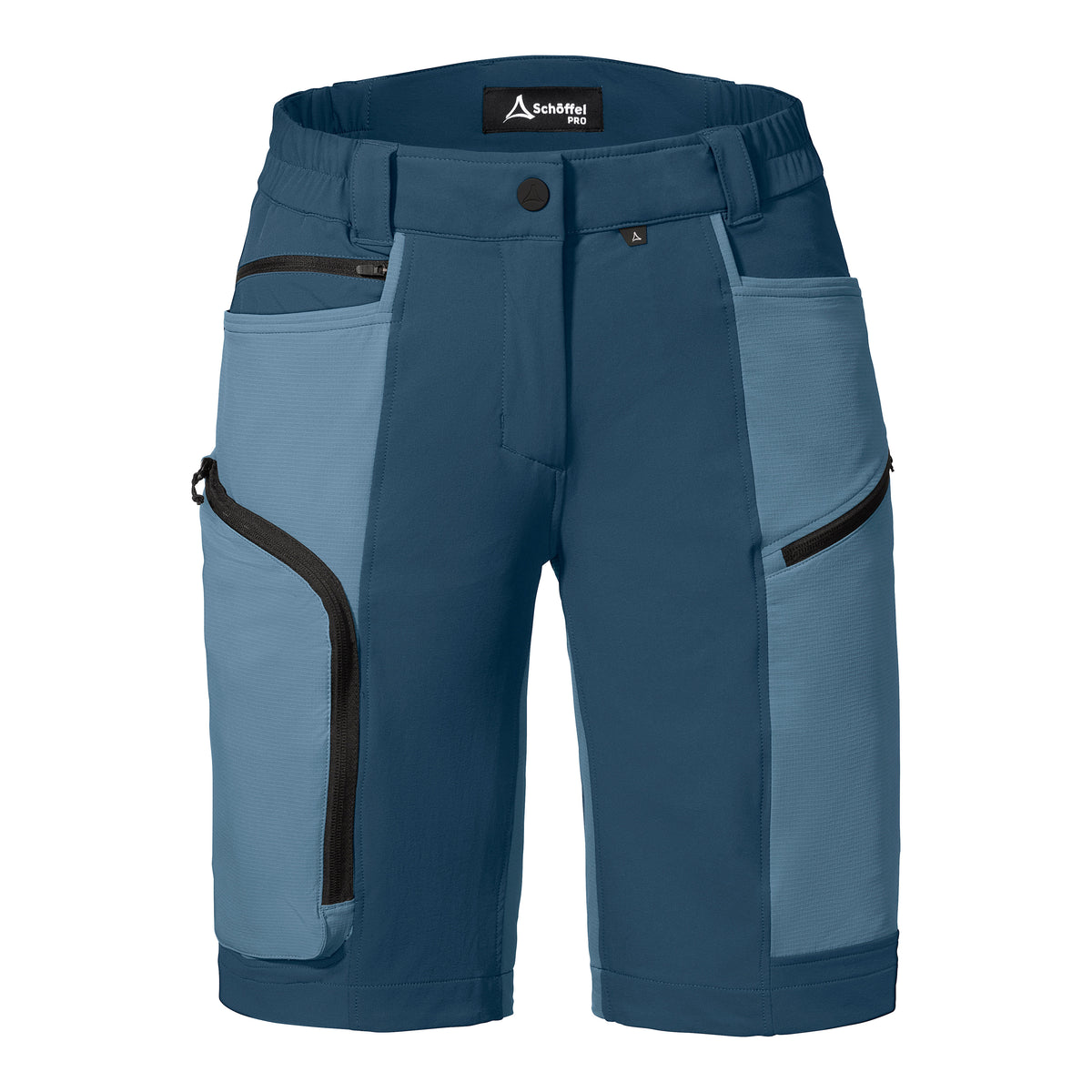 Maschine kurz Damen Blau – Vorderansicht
