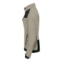 Meistermacher Jacke Damen Beige – Seitenansicht