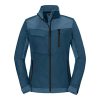 Meistermacher Jacke Damen Blau – Vorderansicht