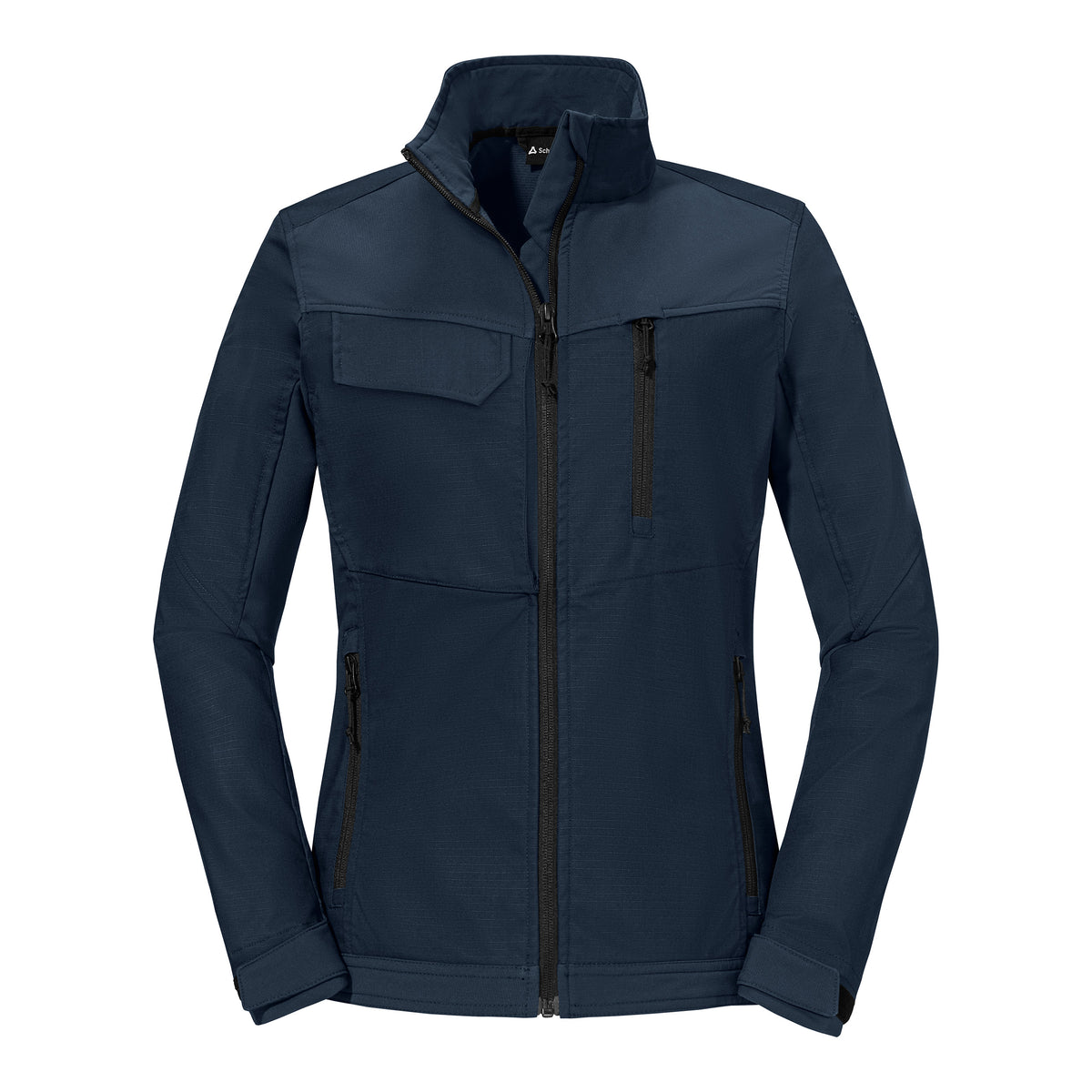 Meistermacher Jacke Damen Dunkelblau – Vorderansicht
