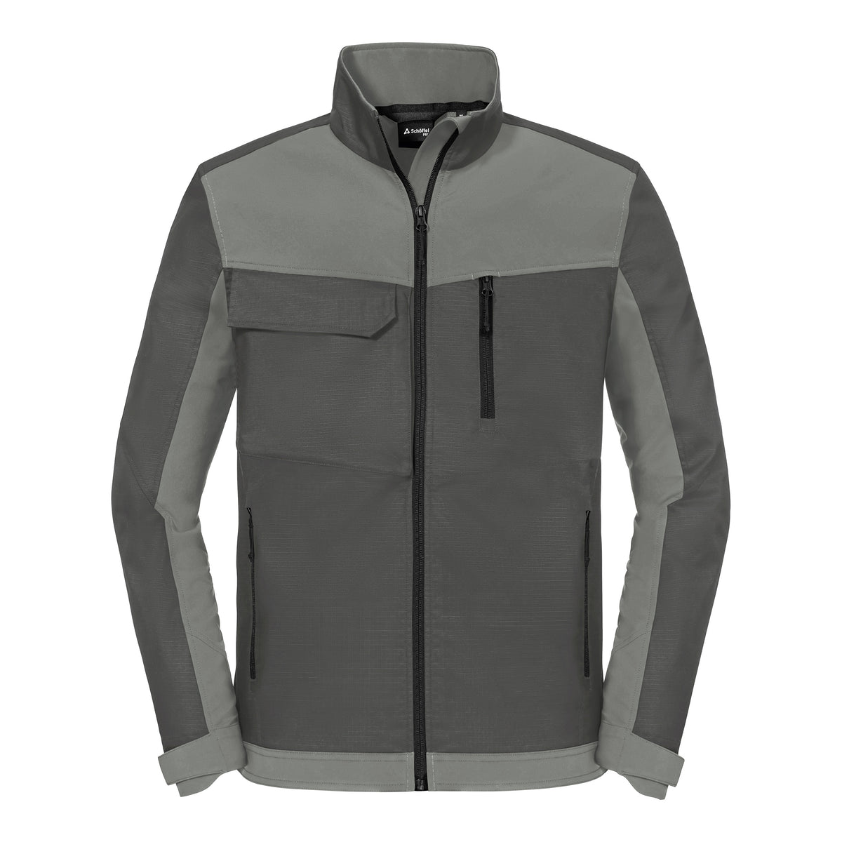 Meistermacher Jacke Herren Grau – Vorderansicht