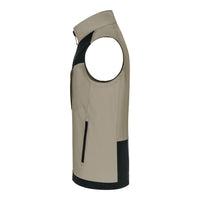 Meistermacher Weste Herren Beige – Seitenansicht