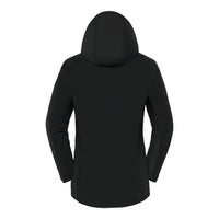 Regenzeit Damen Schwarz – Rückansicht