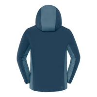 Regenzeit Herren Blau – Rückansicht