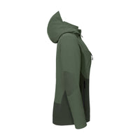 Schutzschild ZipIn Damen Grün – Seitenansicht