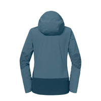 Schutzschild ZipIn Damen Hellblau – Rückansicht