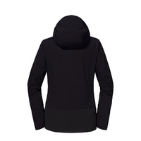 Schutzschild ZipIn Damen Schwarz – Rückansicht