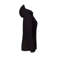 Schutzschild ZipIn Damen Schwarz – Seitenansicht