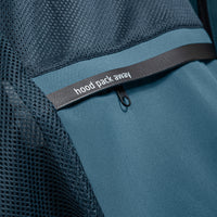 Schutzschild ZipIn Herren Blau – Detailansicht