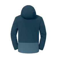 Schutzschild ZipIn Herren Blau – Rückansicht