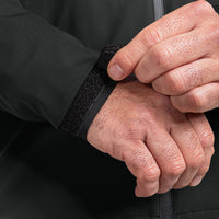 Schutzschild ZipIn Herren Schwarz – Detailansicht
