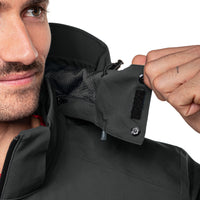 Schutzschild ZipIn Herren Schwarz – Detailansicht