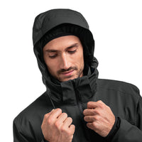 Schutzschild ZipIn Herren Schwarz – Detailansicht