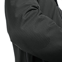 Schutzschild ZipIn Herren Schwarz – Detailansicht