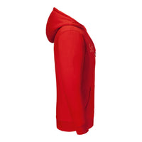 Signature Hoody Unisex Rot – Seitenansicht