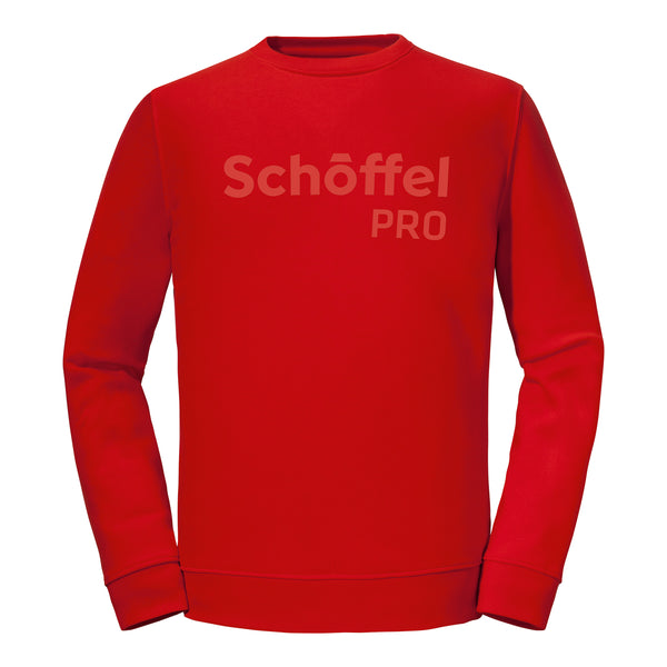 Signature Sweatshirt Unisex Rot – Vorderansicht